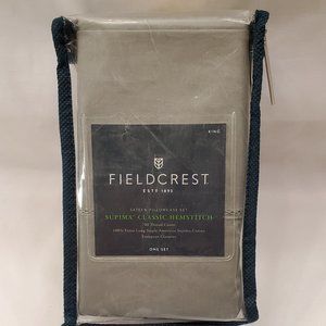 New King Skyline Grey Pillowcase Set